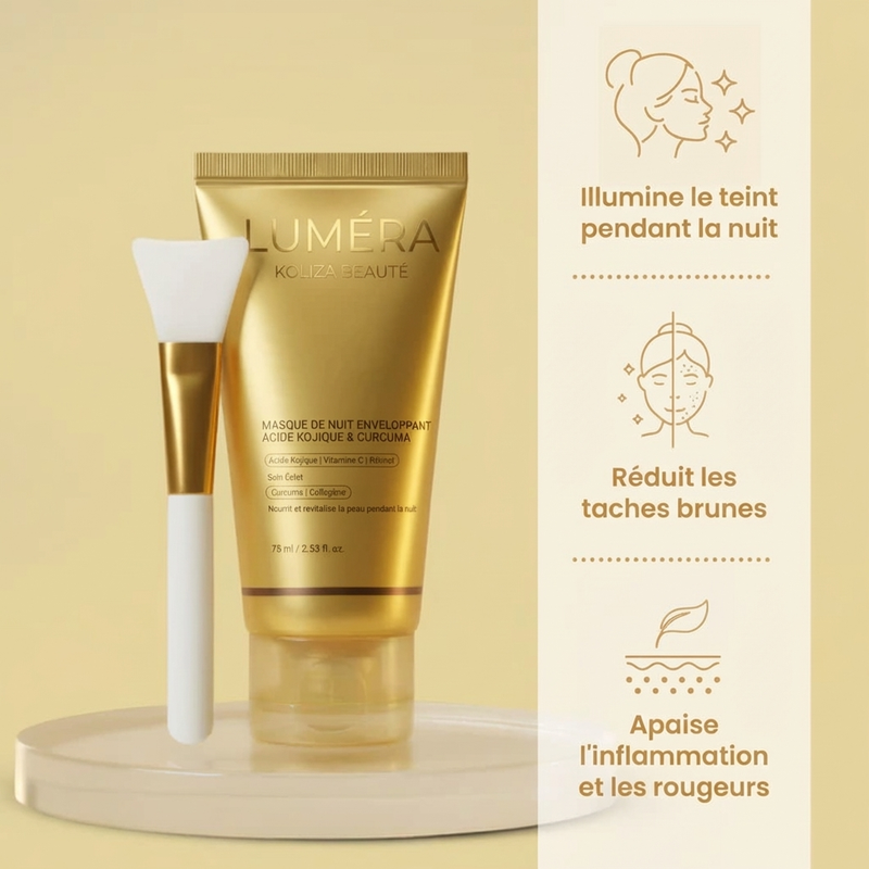 Luméra™ – Masque Enveloppant Éclat