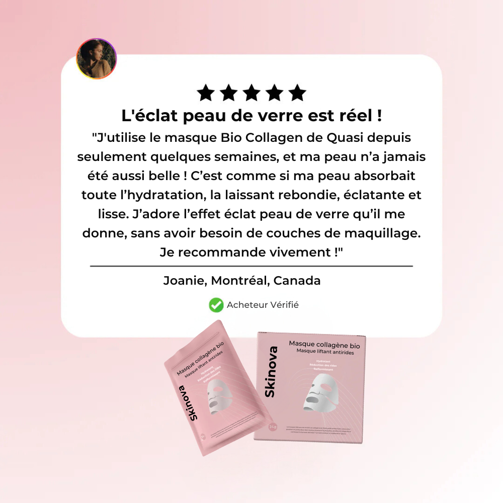 SKINOVA - Masque Collagène pour le Visage