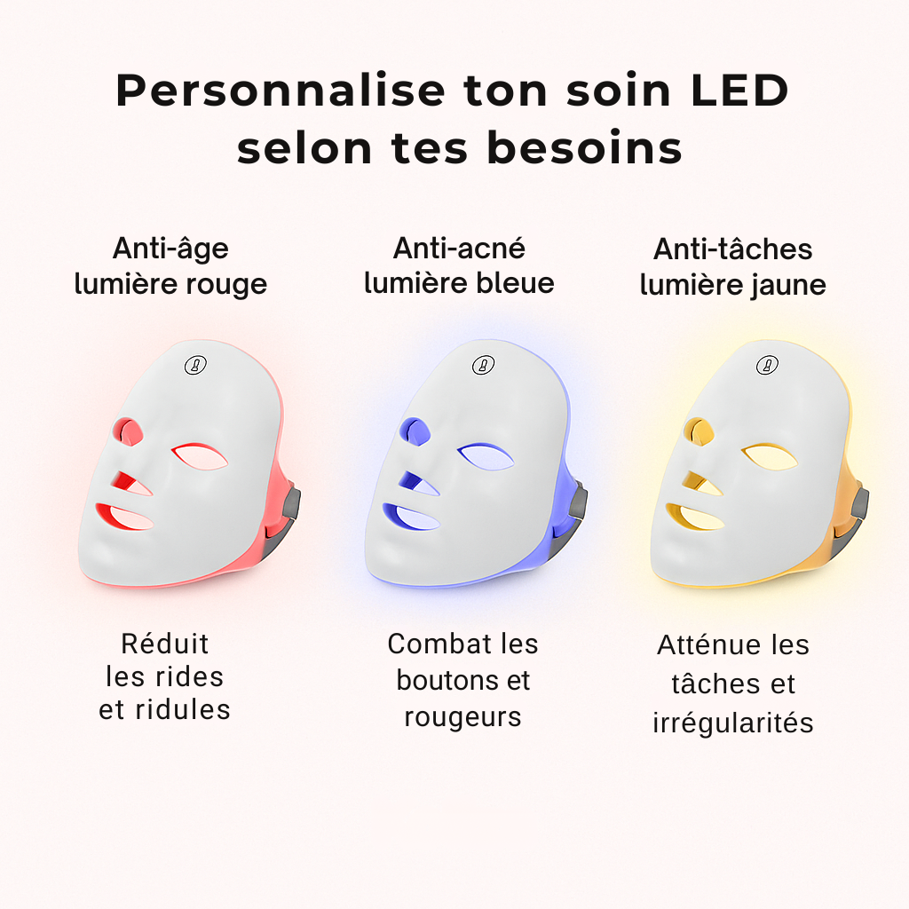 Masque LED Pour Visage | Koliza