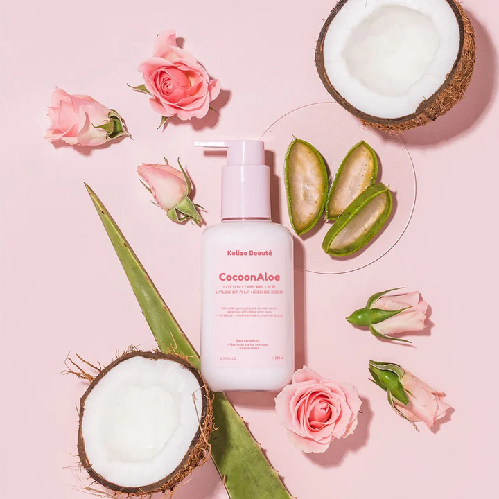 CocoonAloe - Lotion corporelle à l’aloe et à la noix de coco