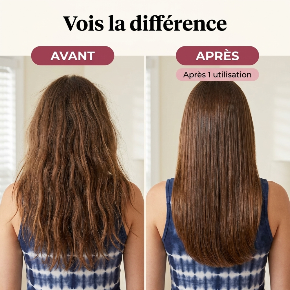 Lissia™ — Appareil Anti-Fourches pour Cheveux Lisses & Soyeux