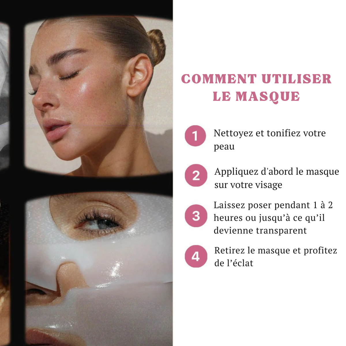 Masque Bio Skinova - Masque Collagène pour le Visage