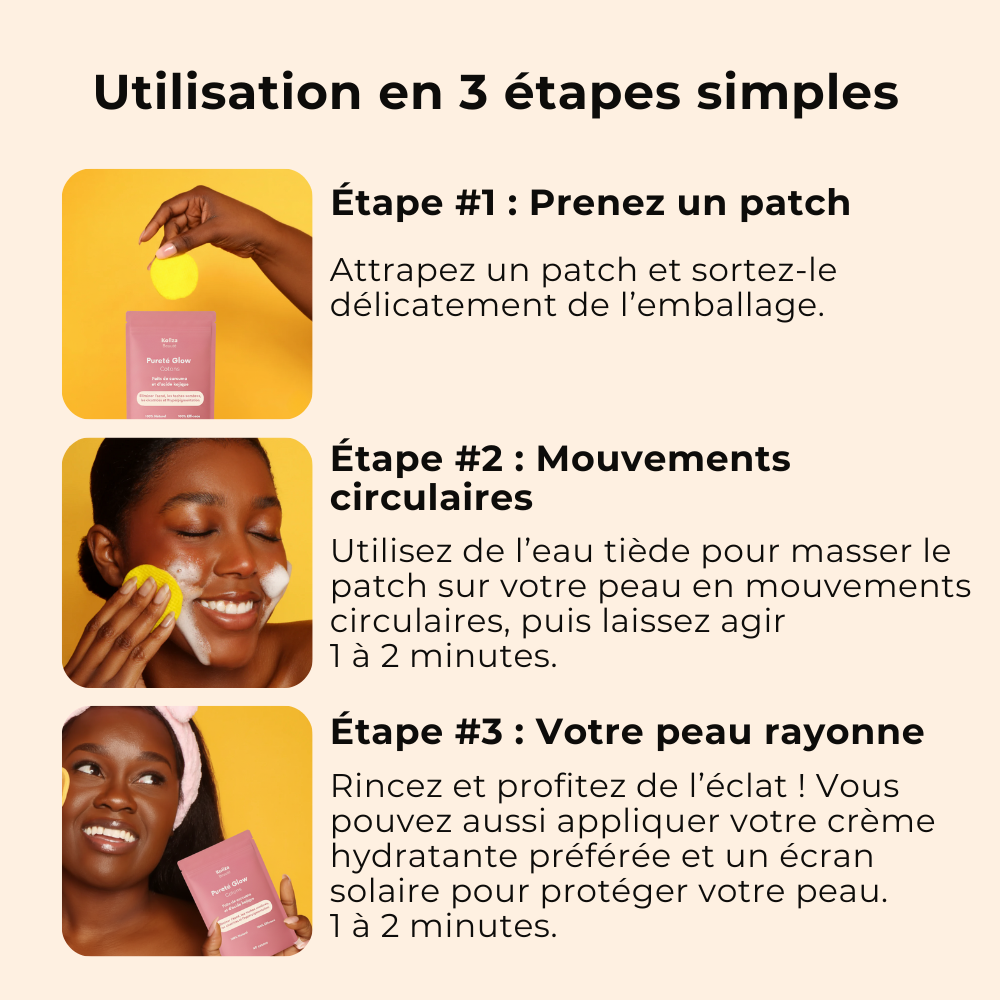 Patchs Pureté Glow 2.0 – Pour une peau lisse, pure et éclatante