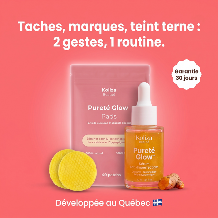 Routine Pureté Glow™ – Anti-Taches & Imperfections