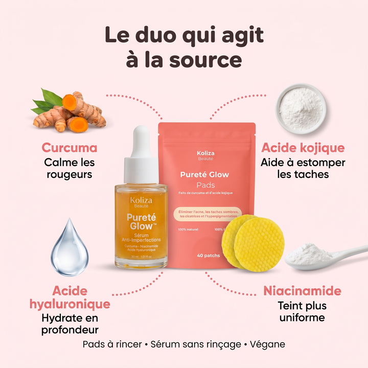 Routine Pureté Glow™ – Anti-Taches & Imperfections