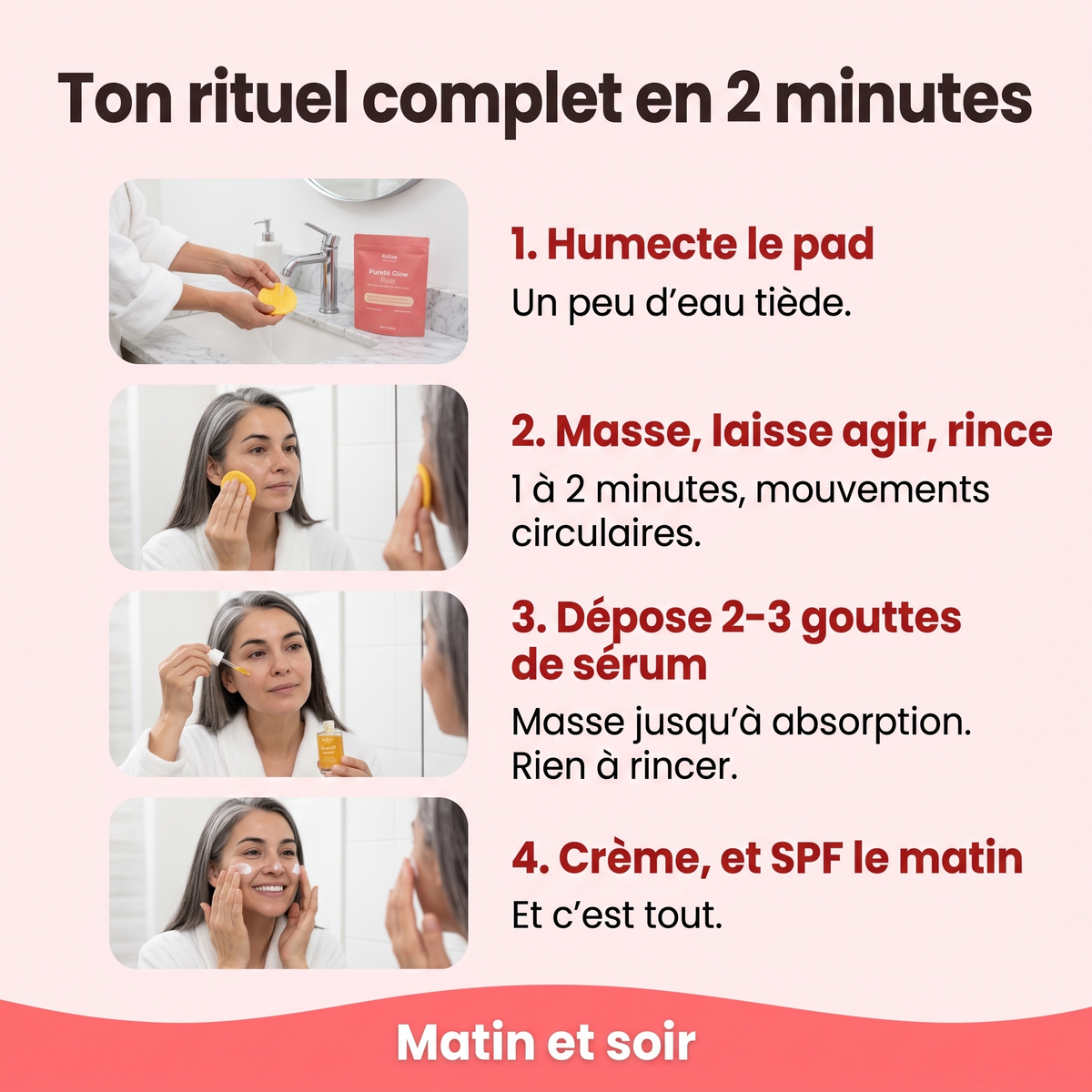 Routine Pureté Glow™ – Anti-Taches & Imperfections