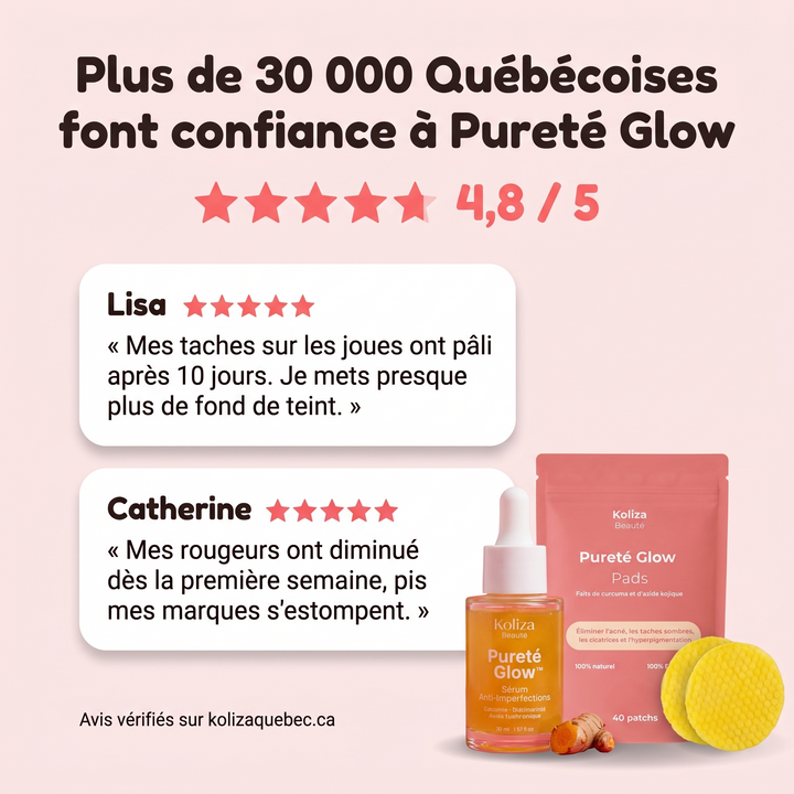 Routine Pureté Glow™ – Anti-Taches & Imperfections