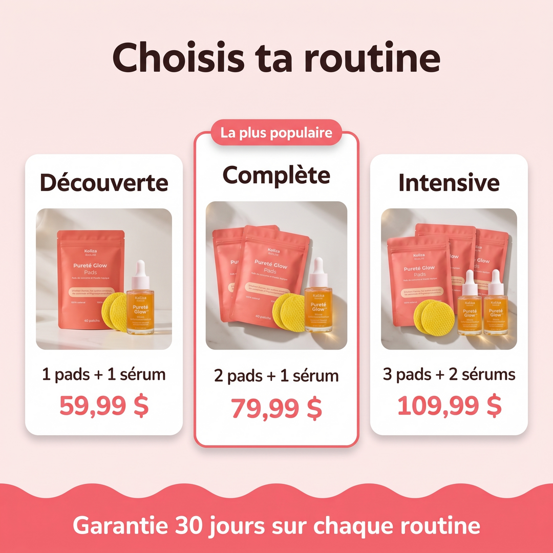 Routine Pureté Glow™ – Anti-Taches & Imperfections